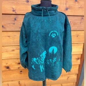 Vintage Phoenix acid wash sweatshirt